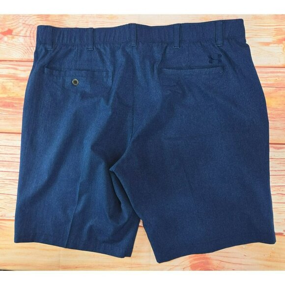 Under Armour Mens Blue Golf Shorts Size 40 - Picture 2 of 7